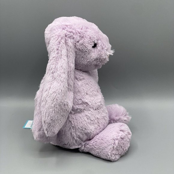 Jellycat Medium Bashful Lilac Purple Bunny 12" Inch NEW - Picture 4 of 7